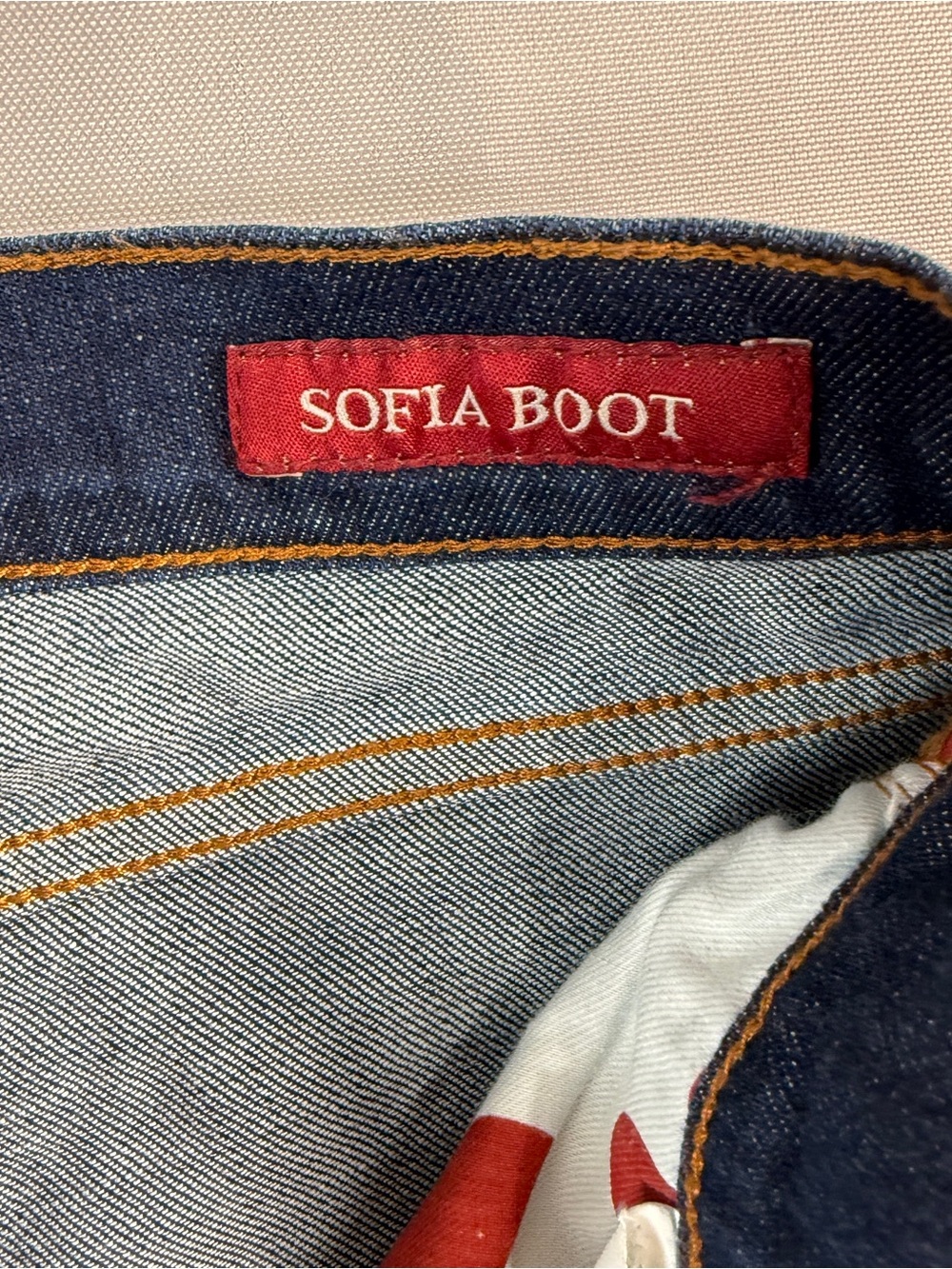 Lucky Brand Sofia Bootcut Jeans Womens 6/28 Long Dark Wash Stretch Denim - Picture 6 of 14